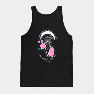 Miss. Mina grave flowers Tank Top